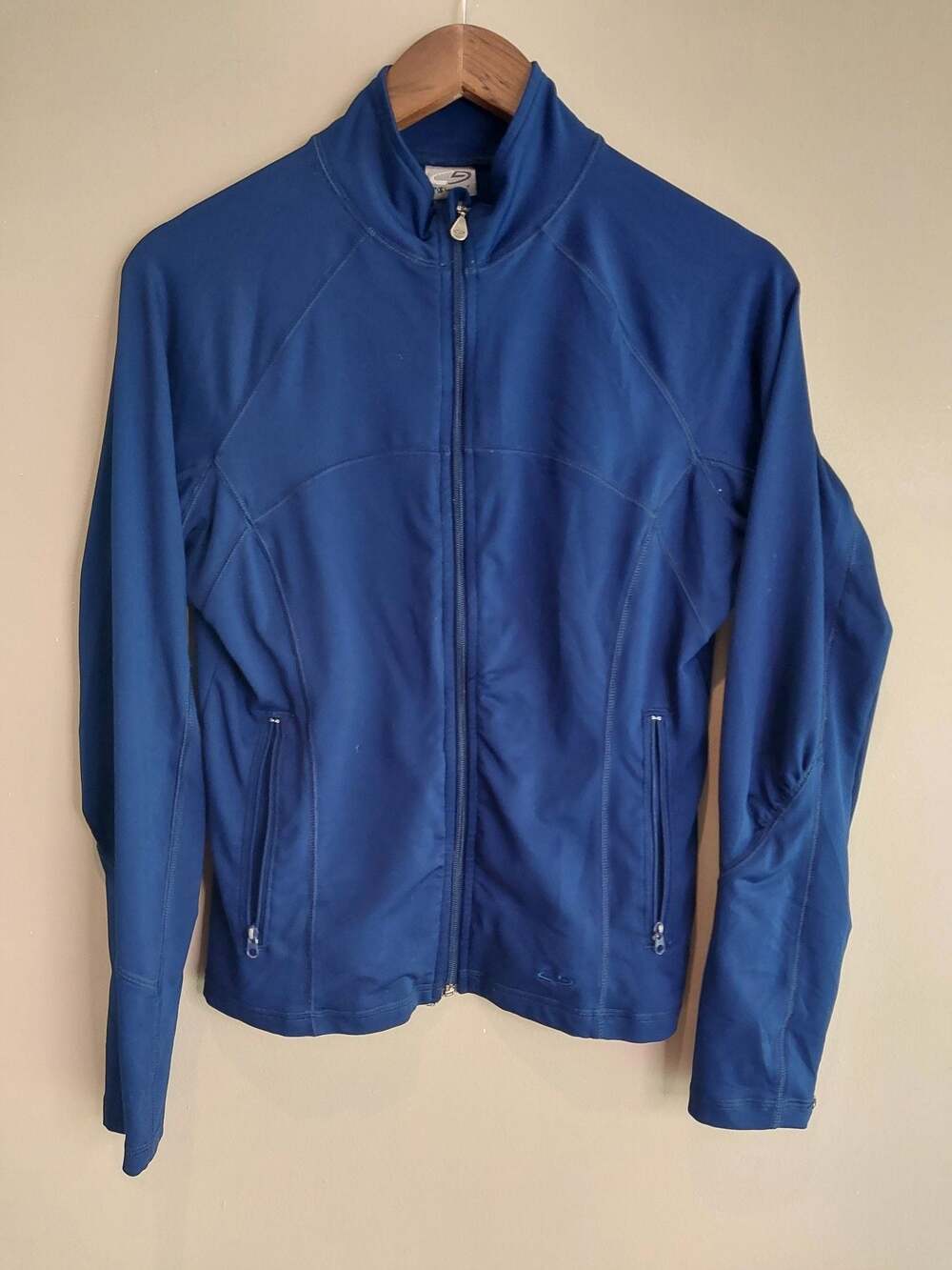 C9 by Champion Women's Blue Full Zip Active Jacket Size S